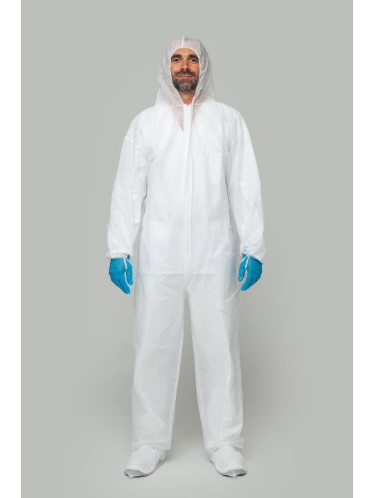 BUZO DESECHABLE PP 35G/M2 BLANCO