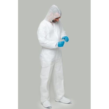 BUZO DESECHABLE PP 35G/M2 BLANCO