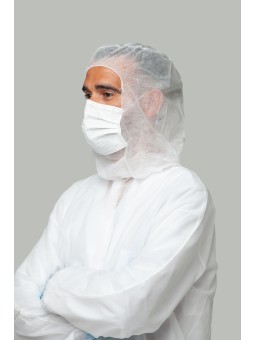 Burka Desechable de Trabajo Blanco - Kiotechprotección