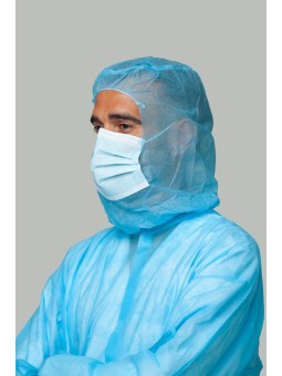 Burka Desechable de Trabajo Azul - Kiotechprotección