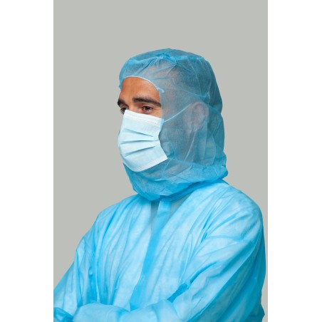 Burka Desechable de Trabajo Azul - Kiotechprotección