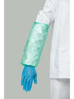 CUBRE MANGAS PE 0,02MM GALGA 80 VERDE