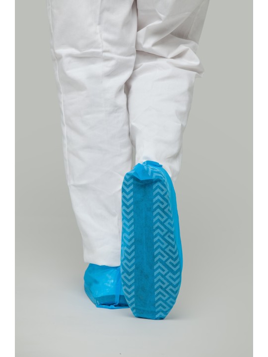 CUBRE ZAPATOS ANTIDESLIZANTE PP AZUL