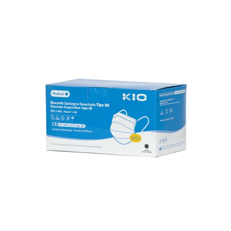 MASCARILLA QUIRÚRGICA IIR NEGRA