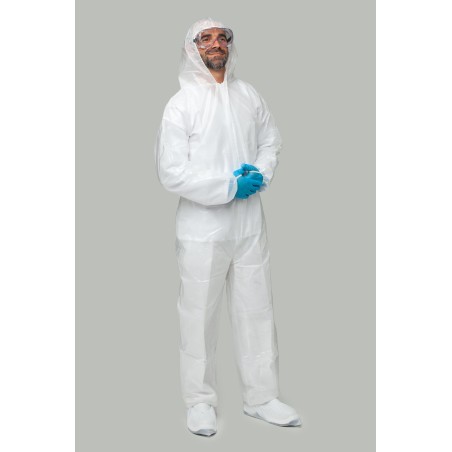 BUZO DESECHABLE LAMINADO PP+PE 40g/m2