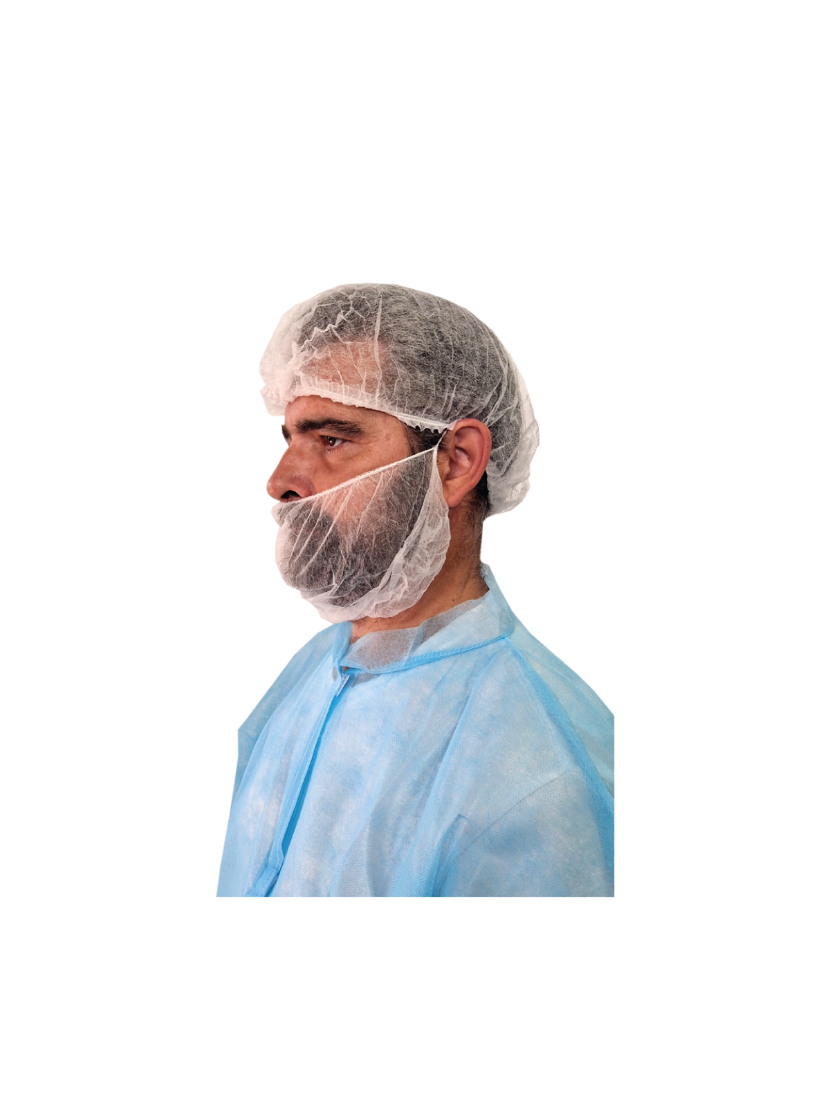 CUBRE BARBA DESECHABLE 100% POLIPROPILENO