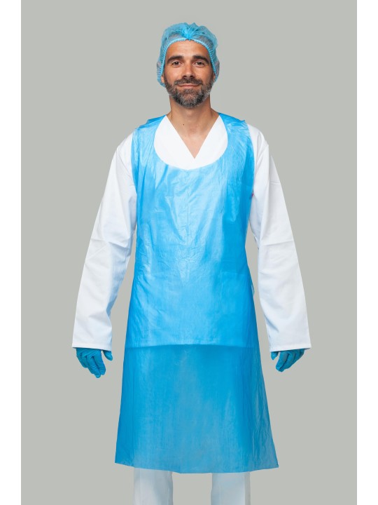 Delantal Desechable de Trabajo Verde - Kiotechprotección