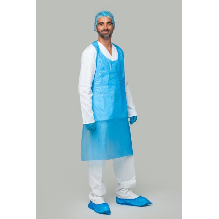 Delantal Desechable de Trabajo Verde - Kiotechprotección