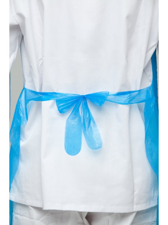 Delantal Desechable de Trabajo Verde - Kiotechprotección