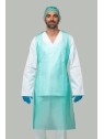 Delantal Desechable de Trabajo Verde - Kiotechprotección